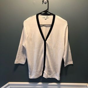 Carolyn Taylor Ladies Stripped Cardigan